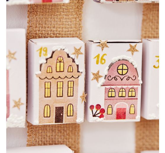 Boîtes d’allumettes VBS « Blanc », 11 cm