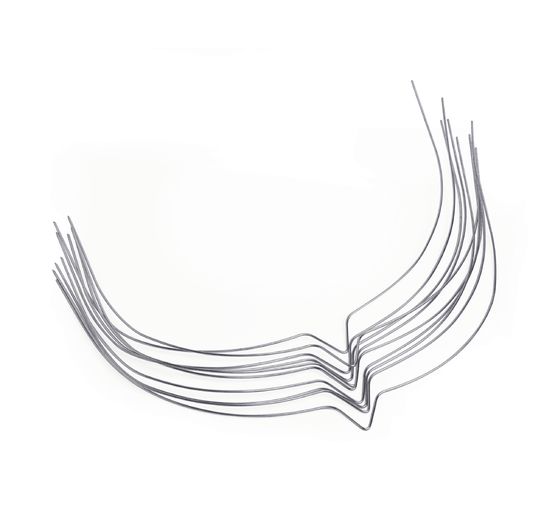 Cintres pour lanterne en fil de fer VBS, 100 pc.