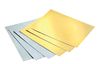 Bloc carton photo format A4, Or et Argent, 300g/m²