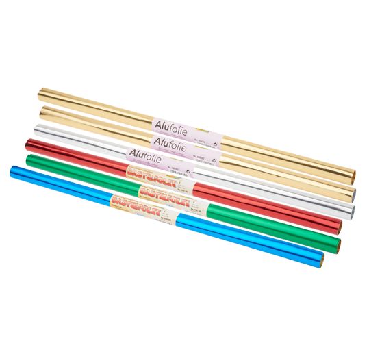 Papier aluminum, 50 x 80 cm, 90 g/m², rouleau