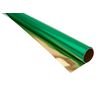 Papier aluminum, 50 x 80 cm, 90 g/m², rouleau Or/Vert