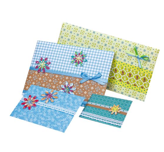 Set de gabarits pour enveloppes, 4 pc.