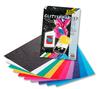 Glitter paper, 23x33 cm, 10 sheets assorted colours