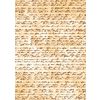 Papier transparent « Ecriture », A4, 5 feuilles, 115 g/m² Brun antique