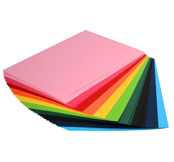 Bloc de carton teinté VBS
