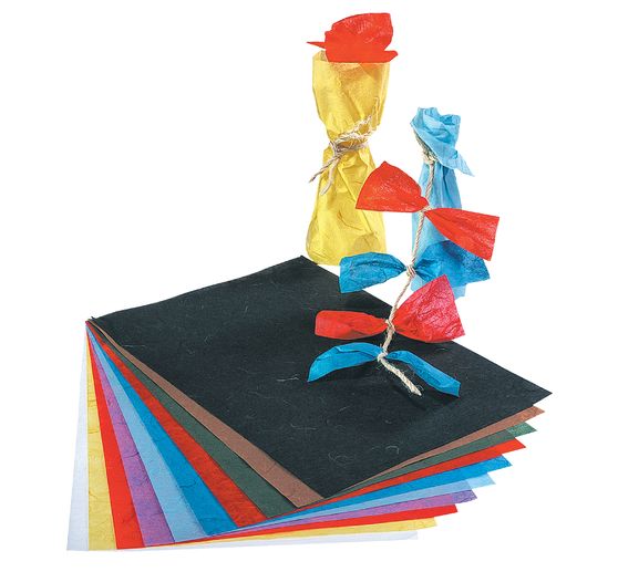 Papier de soie fibres de mûrier, 10 feuilles