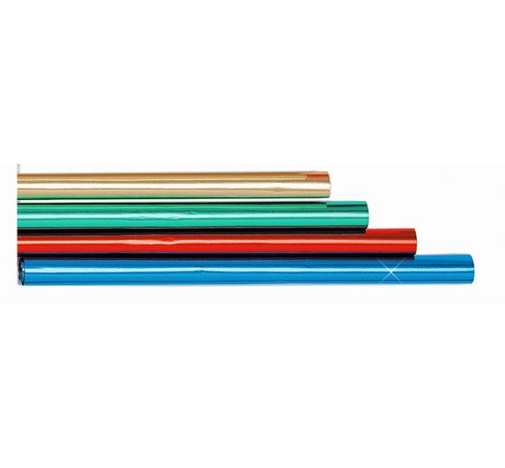 Assortiment de papier aluminium, 4 rouleaux, 4 couleurs, env. 30 x 50 cm