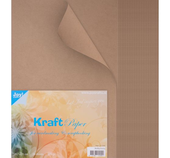 Papier Kraft A4, 25 Feuilles