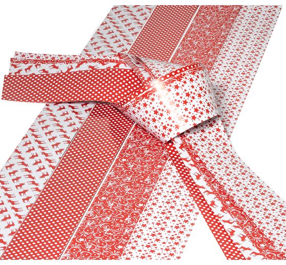 Bandes de papier « Scandinavian X-mas », 50 mm, 20 bandes
