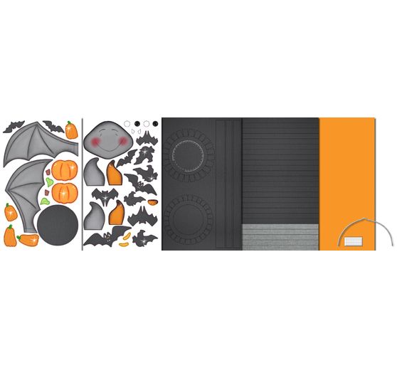 Set lanterne « Chauve-souris »