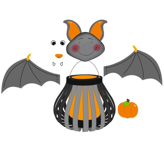 Set lanterne « Chauve-souris »