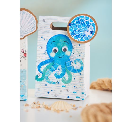 Sachets cadeaux papier kraft VBS, 10 pc.