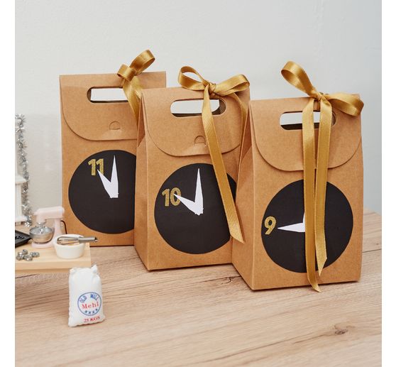 Sachets cadeaux papier kraft VBS, 10 pc.