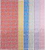 Pierres décoratives VBS « 6 couleurs », 6 planches de 500 pc.
