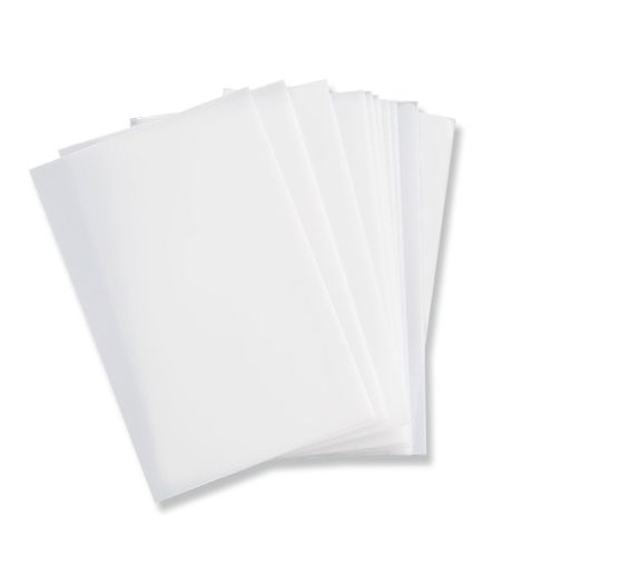 Film plastique pour pochoir Sizzix, A4, 10 feuilles