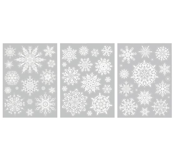Stickers fenêtre « Flocons de neige »