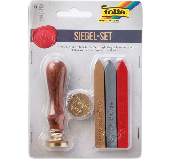 Kit sceau à cacheter, manche inclus