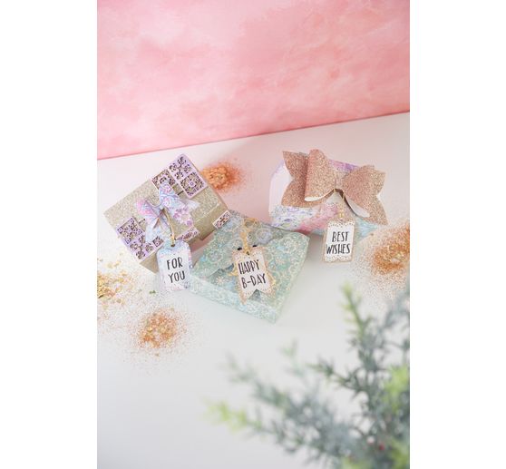 Papier pailleté « Glamour Mix »