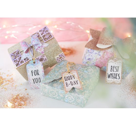 Papier pailleté « Glamour Mix »