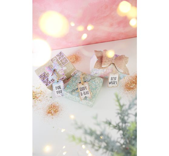 Papier pailleté « Glamour Mix »