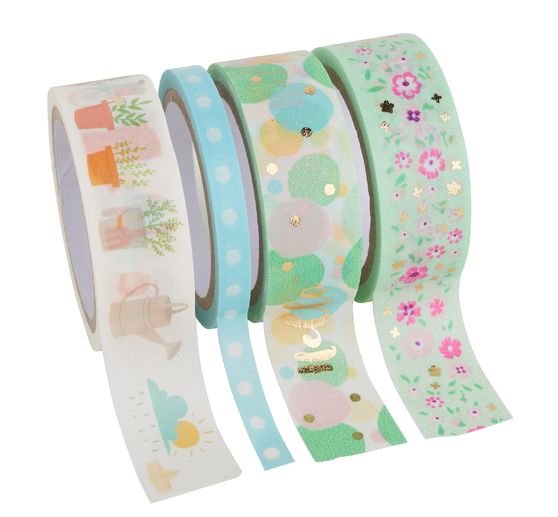 Set de washi tapes « Hot foil Spring »