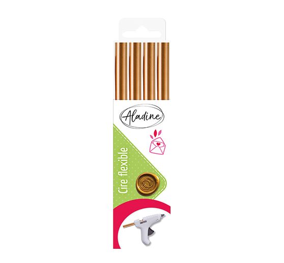 Bâtons de cire pour pistolet, 175 mm, Ø 12 mm, 4 pc
