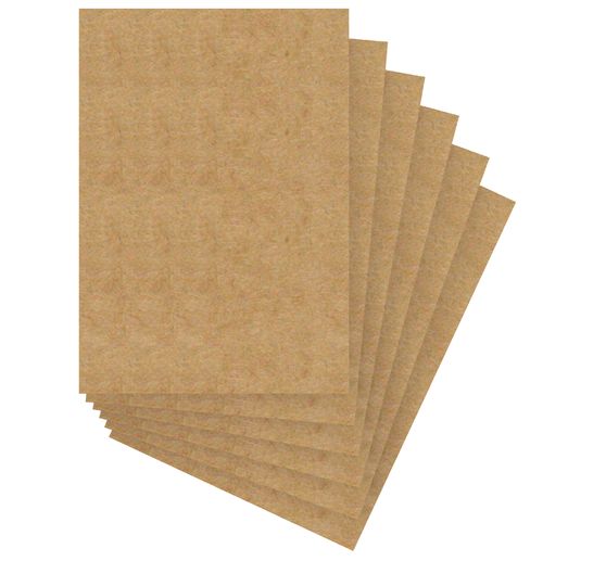 Cartons de menu en carton « Kraft »