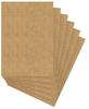 Cartons de menu en carton « Kraft »