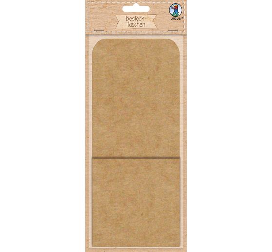 Pochettes à couverts « Kraft », 6 pc.