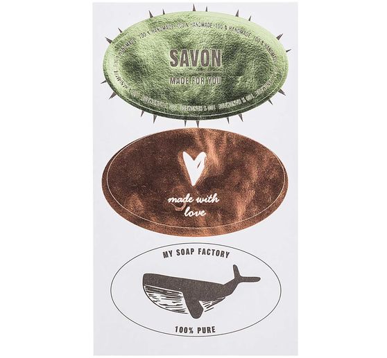 Stickers pour savon « Hygge »