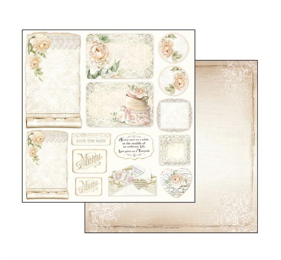 Bloc scrapbooking « Ceremony », 10 feuilles, 30,5x30,5 cm