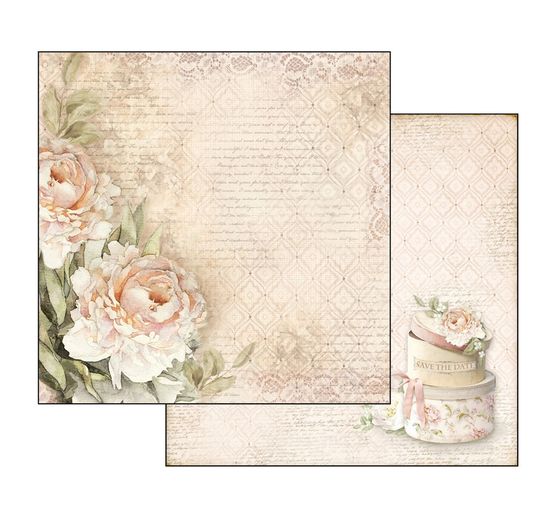 Bloc scrapbooking « Ceremony », 10 feuilles, 30,5x30,5 cm