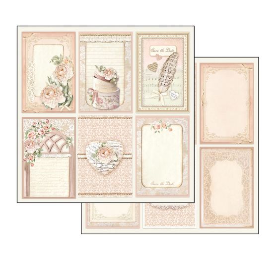 Bloc scrapbooking « Ceremony », 10 feuilles, 30,5x30,5 cm
