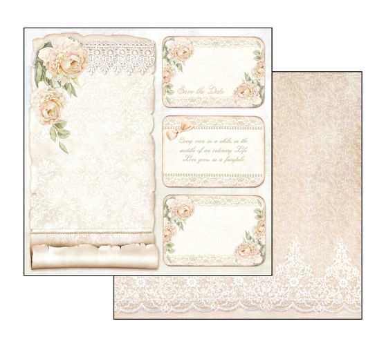 Bloc scrapbooking « Ceremony », 10 feuilles, 30,5x30,5 cm