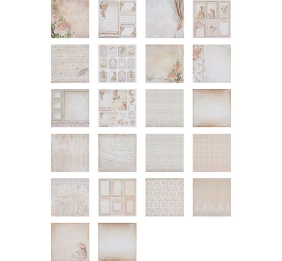 Bloc scrapbooking « Ceremony », 10 feuilles, 30,5x30,5 cm