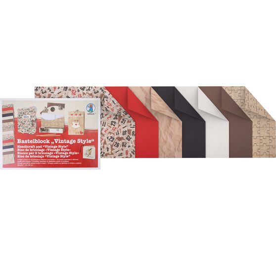 Bloc de papier « Vintage Style »