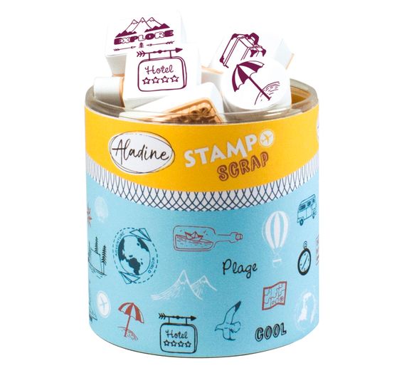 Set de tampons « Voyage »