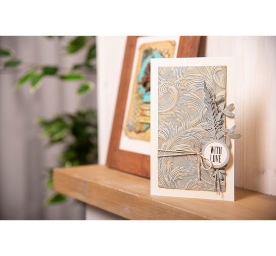 Sizzix 3D embossing template "Elegant By Tim Holtz"