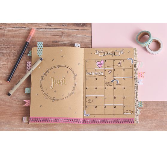 Set de washi tapes « Rose/Gold »