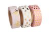 Set de washi tapes « Rose/Gold »