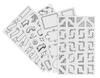 Stickers et étiquettes my PLANNER, assortiment, 4 planches