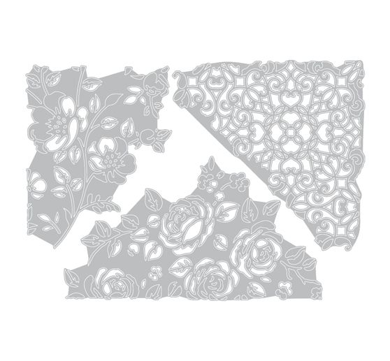 Sizzix Thinlits punching template "Mixed Media #5 by Tim Holtz"