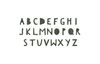 Gabarit d’estampe Sizzix Bigz « XL Alphabet Die - Cutout Upper by Tim Holtz »