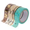 Set de washi tapes « Hot Foil Turquoise/Gold »