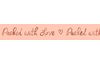 Masking Tape « Packed with Love »