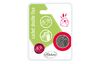 Cachet double motif « Couple/hirondelles »