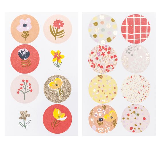 Stickers « Fleurs hotfoil »