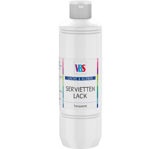 Colle-vernis pour serviette VBS, brillant