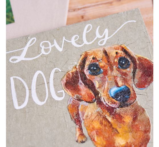 Serviette « Teckel Lenny »