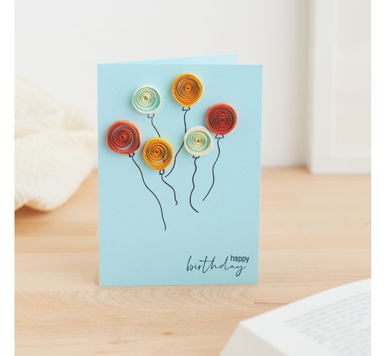 Bandes de quilling VBS &laquo; Multicolore &raquo;, 5 mm, 500 pc.